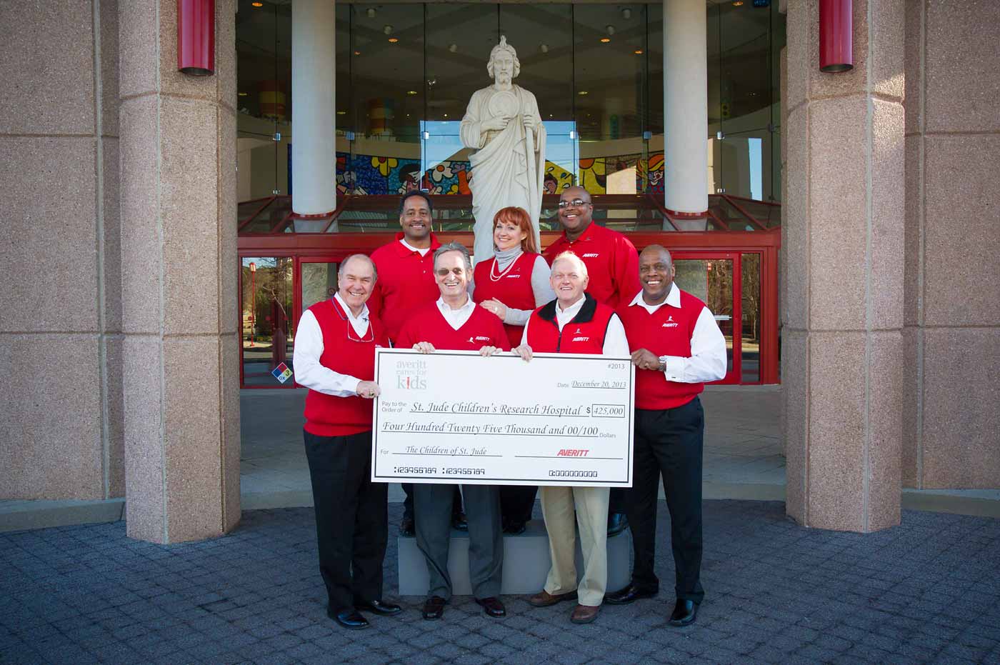 Averitt Associates Donate $425,000 To St. Jude Children's Research Hospital