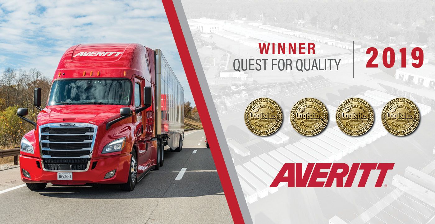 Averitt Ranks High in Four Categories In Leading Shipper Satisfaction Study
